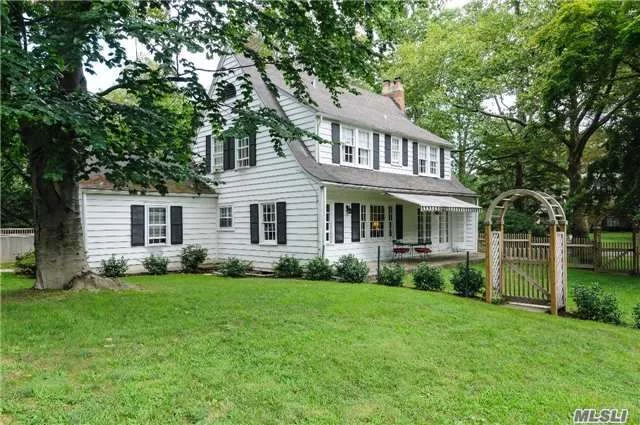 Shy 1/2 Acre Lot With Charming 4 Bedroom, 2.5 Bth Colonial, . Exceptional Property On One Of The Prettiest Streets In Glen Cove. Classic Details, Gleaming Hardwood Floors Are Abundant Throughout. Many Updated Windows, Cac, Gas On The Street, Close To Town, Shops And Rr Train.Easy Commute.