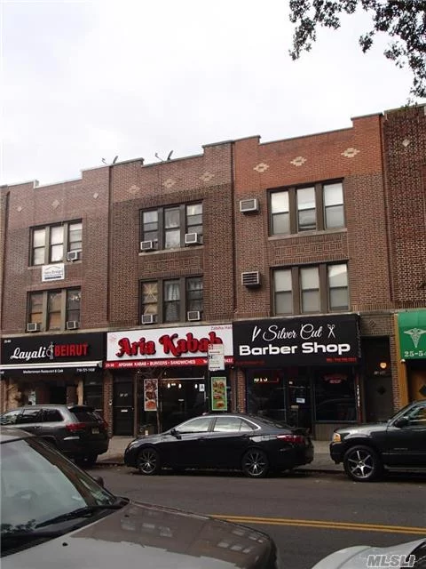 Prime Location In Astoria Located On On The Northeast Corner Of Steinway Street And 28 Th Ave. Great Foot Traffic And Exposure. Approximately 20&rsquo; Of Frontage, 11021+Sf Retail Space. Plus 1000 Sf Basement With Two Access Points And A Small Back Yard. -2nd& 3rd Floor 3 Bedrooms 1 Bath Paying , Separate Hot Water And Gas Meter