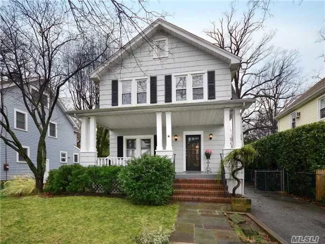 Village Colonial With 4 Bedrooms, 3 Baths, 2 Skylights And Wood Floors. Master Bedroom With Bath. Features Dining Room, Breakfast Area And Front Porch.