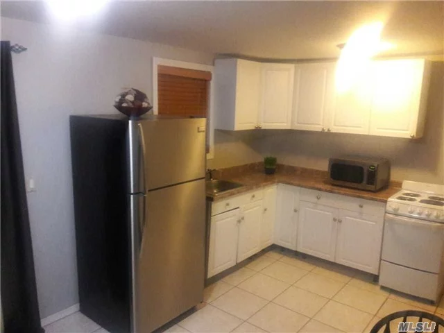 Beautiful 1 Bedroom In Private House Next To Public Transportation, Bus Stop Across The Street , Lirr With In Walking Distance, Shopping Malls Minutes Away. Property Well Groomed And Maintained.