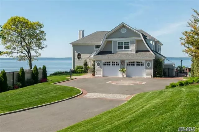 Owner Says Sell A Wonderful Waterfront Home, Custom Built 5-Years Ago W/The Finest Materials & Technology. Situated On 1.13 Acres & Overlooking Li Sound. This Home Does Not Disappoint! 4-Bedrooms, 4.55-Baths, Hardwood & Stone Flooring W/Radiant Heat, Elevator To All 3-Levels, Multi-Zoned Sound System, Attached 2.5 Car Garage, Ig Fiberglass Pool, Cabana & Boccie Ball Ct.