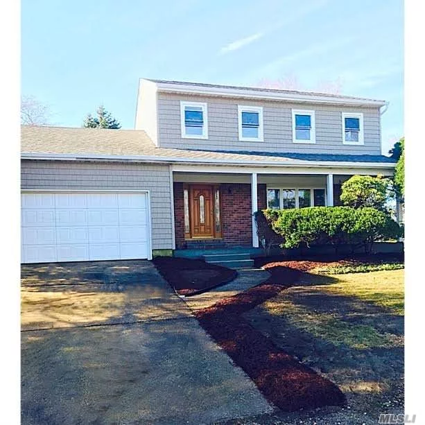 Gorgeous Side-Hall/Colonial On Over Sized Park-Like Corner Property, 7 Rms, 3 Bed, 3 Full Baths (W/Master Suite), Eik, Large Family Room/Den, Formal D/R, H/W Floors Throughout, Attic, Gas Heat, Central Air, 2 Car Garage. Great Location, Located Near Pkwys, Move-In Turn Key Condition. New Interior Pictures Coming Soon!