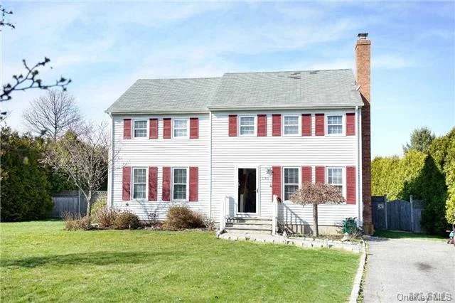 Spacious 4 Bedroom Home In Southold. Eat-In Kitchen With New Appliances. First Floor Bedroom And Den. Large Master Bedroom Upstairs Along With 2 Additional Bedrooms. Large Trex Deck With Fenced Backyard And Shed.