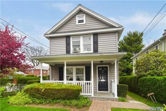 Lovely Front Porch Colonial, Features 3 Nice Size Bedrooms, 1.5 Baths, New Kitchen, Updated Bathrooms, Den/Office On First Floor. New Siding And Updated Electrical System. One Car Detached Garage. Central To Train, Schools And Town.