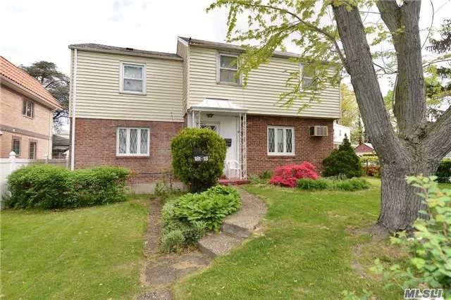 2 Family House Located In The Heart Of Fresh Meadows. This Is A Corner Property And Situated 4900 Sqft Lot. It Features 4 Bedrooms, 2.5 Bathrooms, Full Basement, Garage And Driveway. Near Mass Transit, Major Highways, Parks, Shops And All.