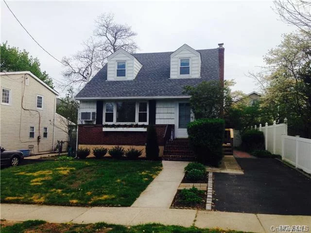 Charming Cape*Updated Bath & Eik*Raised Panel Doors*Freshly Painted*Pristine Wood Floors, Totally Redone *Windows Replaced* New Molding*Full Basement * Side Entrance* Roof Approx. 3 Yrs.*Sliders To Deck*Private Fenced Yard *Paver Patio & Walkway* Walk To Town And Railroad * Quiet Neighborhood*