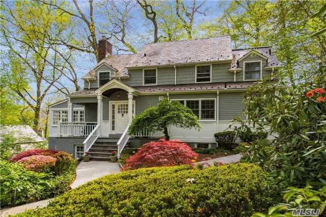 One Of A Kind Craftsman Style Home Located In Manhasset Bay Estates On A Quiet Street. Unique Architectural Detail Inside And Out. Light Filled Rooms With Pretty Views Of Plandome Golf Course. Comfortable Easy Life Style Layout. Bonus Space On Lower Level With Lots Of Extras. Close To Pine Street Park, Town And Train.