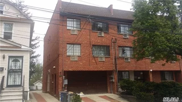 All Brick 5 Family Semi-Detached, All Units Are 1Br Layout With Great Tenants, Excellent Condition Building Less Than 30Yrs Old, Private Driveway, All Units With Individual Boiler, Kitchens Updated Last Year, Roof Around 3 Yrs Old, 2 Car Garage Plus 2 Parking In Rear. Minutes From Queens Center, Restaurants, Shopping And All Public Transportation. Investment Opportunity.