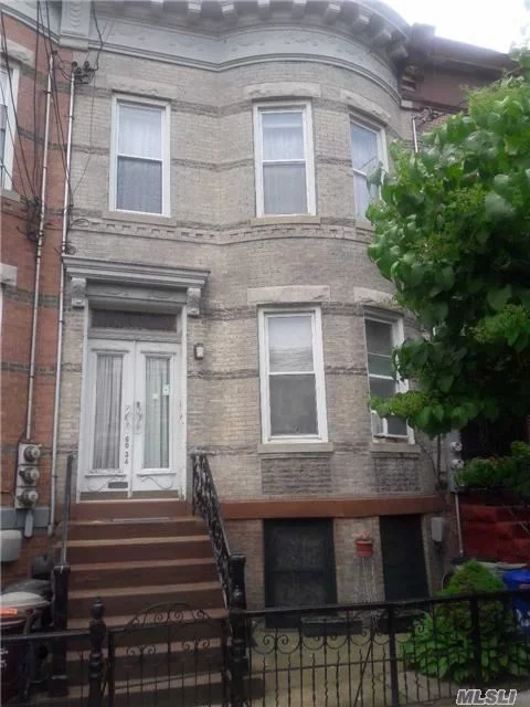 Great Investment Opportunity! Solid 2 Dwelling Brick House ! Very Convenient Location! Convenient To Myrtle Ave And Fresh Pond Rd, &rsquo;M&rsquo; Train, Stores, Buses. The Basement Has Front And Back Entrances, Gas Fuel, 7 Yrs Old Boiler. Great Investment Opportunity!