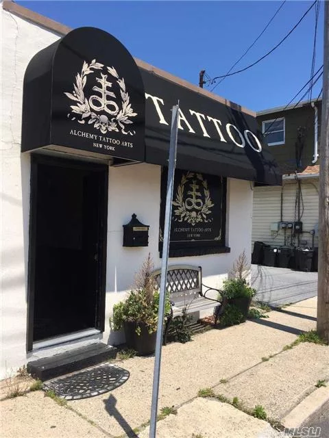 Great Location For Your Business / Corner Property / Excellent For Spa/Nail Salon / Plenty Of Parking In Rear And Side Of Building. 420 Sq Feet Partial Basement For Storage. Tenant Pays Water, Electric And 1/3 Of Oil.