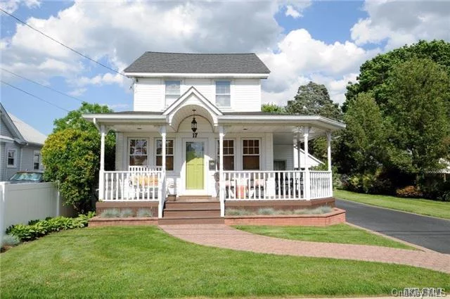 Don&rsquo;t Miss This Charming 1910 Farmhouse. This Home Is Centrally Located Near Shops-Railroad And The Renowned Bethpage School District-This House Has Been Converted To Gas And Has A New Roof Only 2 Years Ago-There Are Sliding Glass Doors Off The Kitchen To A Beautiful Wraparound Porch-2 Car Detached Garage-Arched Doorways And Even Office Space