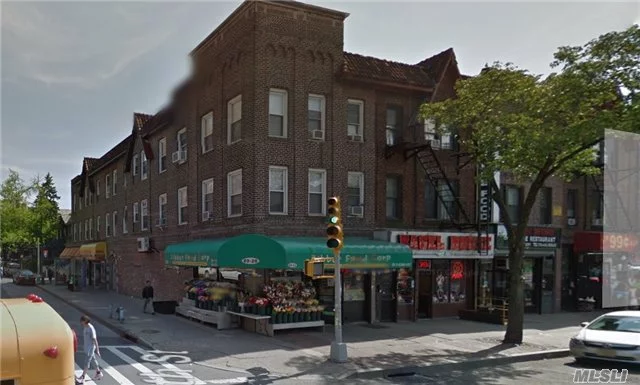 ***Back On Market*** Location Location!! Busy Traffic Corner Commercial Mix Use Building On Northern Blvd, All Free Market Units. Rent Are Below Market Price. Great Potential For Appreciation!! 4 Commercial Stores And 4 Families, Walking Distance To 7 Train! Make Your Offer Today Before Its Gone!!
