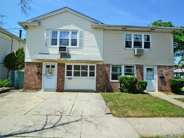 Two Family, Sunny Immaculate Home In The Heart Of Little Neck. Great Investment. Over Sized Living Room On The First Floor. 2 Blocks From Lirr Port Washington Line.To Nyc , Ps 94, Ms 67, Cardozza Hs. 1/2 Mile From Great Neck And Nassau County Border Of Queens. A Must See. Building Size 20X48