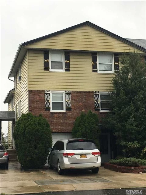 Spacious Unique, Large Legal 2 Family House, (7 Bed Rm) In The Country Village 2nd Fl Duplex 3 Bed Rm Apt Totally Renovated, !St Fl Split Level 4 Bed Rm With Family Rm!!! Good Condition Near Cardozo High School And Qcc, Li Exp, Northern Blvd Near, Manhattan Exp Bus & Local Bus Near