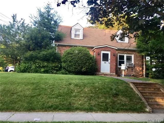 Expanded/Brick/Large Property/5 Bed Rooms/Large Living Room/Updated Open Kitchen/Wood Floors/Finished Large Basement/Few Blocks To Lirr, Bus & H Mart/ Long Drive Way For 6 Cars / Great Neck South School.