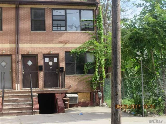 Humongous Opportunity For Investor Or Homeowner Living With Income. Units Are 2 Over 1 Bedroom Duplex Cellar Combined With The 1st Floor, Living/Dining/Kitchen Combo, Bathrooms. Hardwood Floor. Buyer Responsible For Transfer Tax And Any Repairs To Pass Appraisal. Property Needs Light Tlc Cosmetic . This Property Deemed To Be Finance. Submit Mortgage Pre-Approval & Pof&rsquo;s.