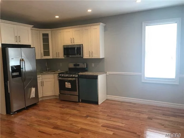 All New Appliances. Newly Renovated 3 Br 1 Bath On 1st Floor. 4 Beds 1 Bath On 2nd Floor. 1 Block Away From Northern Blvd. Close To School, Bus, And House Of Worship. Income And Credit Check Required.