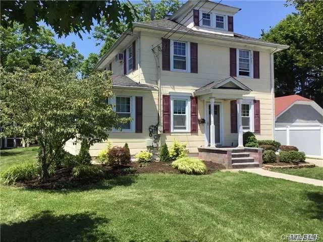 Old World Colonial In South Islip. Walking Distance To Town! Completely Rennovated- Roof, Windows, Heating System, Water Heater, Driveway, Kitchen & Both Baths. Refinished Beautiful Hardwood Floors, Brand New Brick Stoop & Columns. Full House Blown In Insulation, New Shed. Won&rsquo;t Last!!