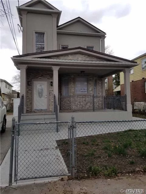 Beautiful Stucco & Stone Panel Two Dwelling House, Fully Renovated With New Appliances.