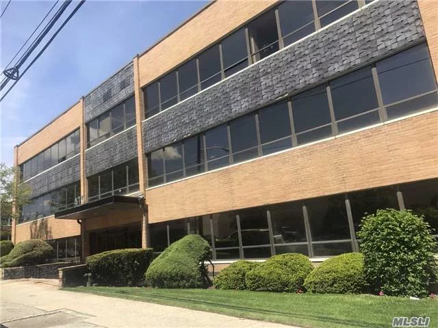 Fully Renovated Office Building.900 Sq Ft, One Big Area With Windows. Can Be Built. Located On The First Floor  Indoor And Outdoor Ample Parking, Bus Stop In Front Of Building, 5 Minute Drive To Either The Great Neck Or Little Neck Lirr. Utilities Will Be Extra $3.25 Per Sq Ft