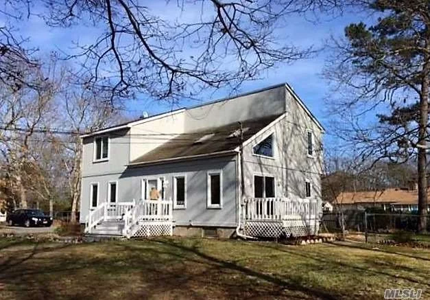 2-Story Contemporary Style House With 4 Bedrooms And 2 Bathrooms, On 1/2 Acre Land, 50 Miles From New York City, L.I.E. Exit 68, Near L.I.R.R. Train Station, Restaurants, Shopping Center, Supermarkets.