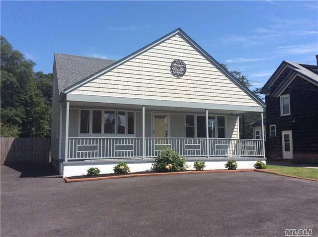 Spacious Expanded Cape Rocking Chair Front Porch. Home Includes: Fdr, Kitchen, Lr, 5 Bedrooms, 3 Baths, Full Basement And Ig Pool And Backs To Preserved Land. House Has Brand New Siding, New Carpet In Bedrooms & Freshly Painted. Pool Has New Liner, Stairs And All New Mechanicals. House Is Located With Easy Access To Both Forks And All The East End Has To Offer.