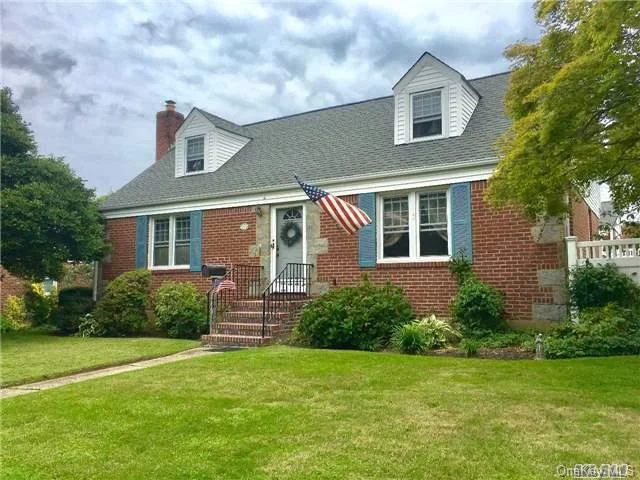 Move Right In To This Charming, Expanded Cape Which Features 4 Bedrooms, 3 Baths, Formal Dining Room, Eat-In-Kitchen, Central Air, In-Ground Sprinklers. This Bright And Cozy Home Has A Full Finished Basement With Wet Bar, Office Area, Laundry Room And Full Bath, Oversized Deck Has New Awning And Large Fenced Yard. Perfect For Entertaining Or Just Relaxing. Close To All!