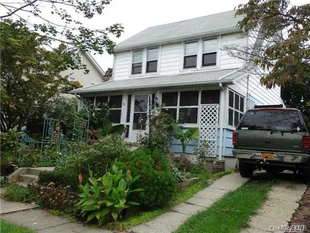 Mid-Block Location, Quiet Tree-Lined Street, Extended Colonial With Great Potential. A Must See!!!