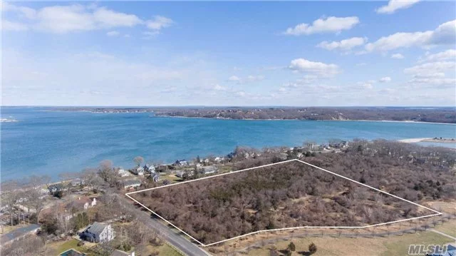 7.56 Acres For Sale In Greenport Close To The Water. Land Is Level And Wooded With Potential For Waterviews. Come Build Your Dream Home On The North Fork. Near Greenport Village For Dining & Shopping. Can Not Be Subdivided.