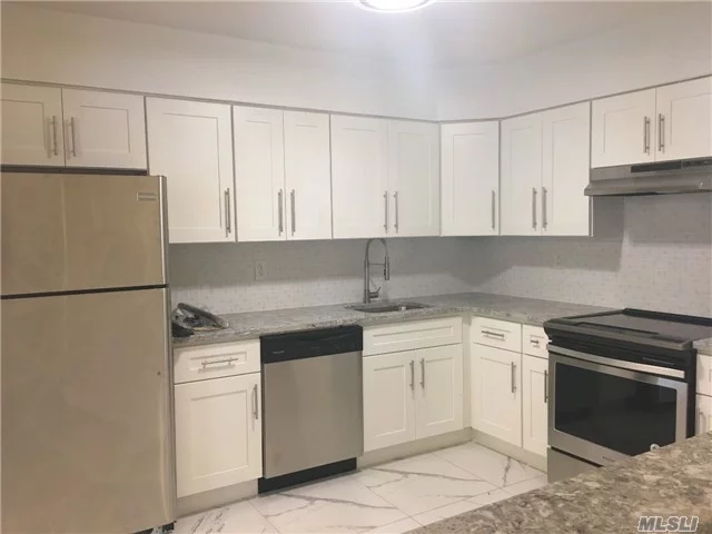 This Apartment Features 3 Bedrooms, 2 Full Baths And A Private Balcony. Brand New Kitchen With All New Stainless Steel Appliances. Fully Renovated Bathrooms With All New Vanity W/ Granite Countertop And Backsplash. Master Suite Includes Full Bath And Walk In Closet. Washer And Dryer Are Available.