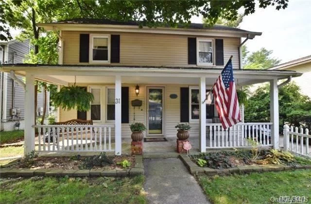 Charming Colonial! Updated Eat In Kitchen W/ Wood Burning Fireplace, Formal Dining Room, 3 Bedroom, 1.5 Bath. Beautiful Sitting Front Porch, Minutes To Village. A Must See...