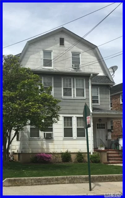 Largest 3 Family Home In Bayside! Rare Find. Zoned R4 W/ C2-2 Comml. Sd #26 P.S. 41 Elementary (Blue Ribbon School) /M.S. 158 Middle School Close Proximity To Lirr, Q13 , Q31, N20, N21, Shopping, Expways, Park. New Roof, Fence, Pool, Patio, Bsmt Windows, Lawn Sprinklers & Dryer Full Bsmt W/Separate Ent. Shed/Trampoline Low Taxes - $6, 838.00 Buyer To Verify All Info.