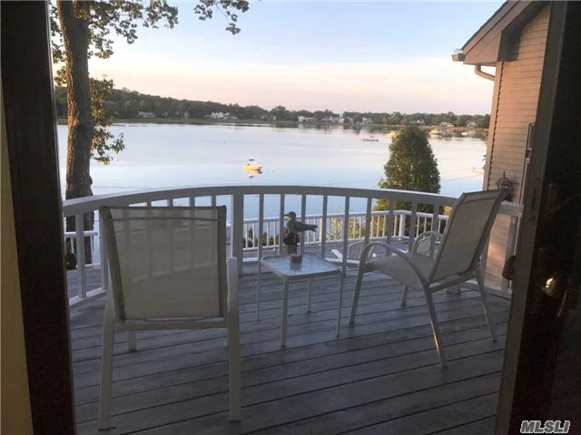 Breathtaking Water Views From Every Room. Spectacular 3 Bedroom Home With Large Eik And Spacious Master Suite/Bath. Grand Living Room Features 2 Story Stone/Wood Burning Fireplace. Be On Vacation Year Round. Minutes From Villages Of Bayville And Oyster Bay.