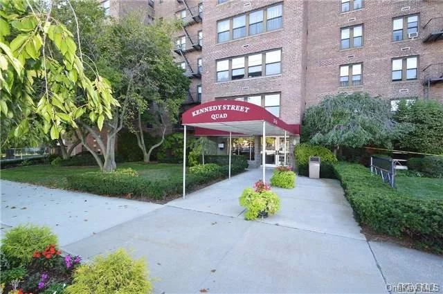 Oversized & Sun Filled 1250 Sq, Ft, 2 Bedrooms Plus 2 Full Baths Located In Bay Terrace. Apartment Features Updated Extra Large Eat-In Kitchen, Gleaming Hardwood Floors Throughout. Central Air & Heat, With Two Walk-In Closets! Reserved Parking Ownership Included In The Sale. Express Bus To City/Flushing Right Outside Your Door. Walk To Bay Terrace Shopping Center.