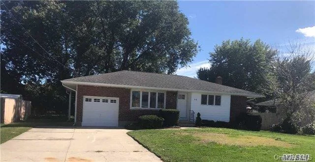 Totally Redone Ranch With Loads Of Possibilities, New Kitchen, New Bathroom, New Hardwood Floors, New Windows, New Garage Door, New Siding Great House Full Unfinished Basement With Ose And Full Bath.