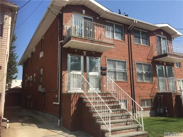 This Is An Exceptional Brick, Semi-Detached 2 Family With A Duplexed 1st Floor & Basement Owners Unit And A 3 Br 2 Bath Rental Unit Above. The Owners Unit Was Recently Fully Renovated..Floors, Lighting, Baths & Kitchen Using Only The Finest Materials And Appliances Available. 2100 Sq Ft Living Space Not Counting Finished Basement..This Is Not Your Usual 2 Family!