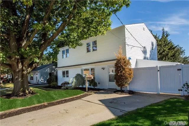 Totally Renovated 5 Bed 2 Bath Colonial. Beautiful Custom Cabinet Lined Eik W/ Ss Appliances And Quartz Counters. 2 Gorgeous Custom Full Baths W/ Waterfall Showers. Fully Paid Solar Panels. Hw Floors, New Roof, New Hw Heater, Crown Moldings, Cac, High Hats Throughout, Maintenance Free Deck, Enclosed Sunroom. Must See!!