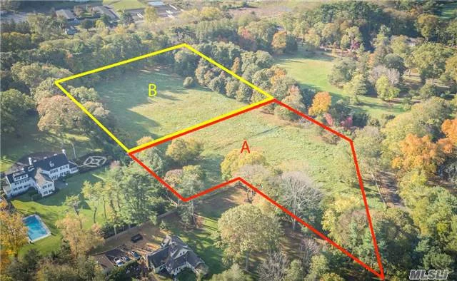 Ready To Build Fully Approved 3 Acre Land Parcel (Parcel A). All Flat And Private. Awaiting Your Custom Design For New Construction. Can Also Be Sold With Adjacent Land Parcel B Which Is Also 3 Acres. Easy Access To Major Roads And Minutes Away To The Lirr. Create Your Dream In The Estate Area Of Muttontown On The North Shore Of Long Island Just 27 Miles To Manhattan.
