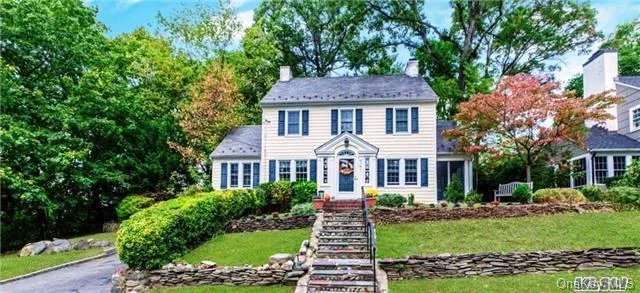 Located In Munsey Park, This Lovely, Bright 4 Bedroom Colonial Is Situated Mid Block On Sprawling .25 Of An Acre. Woodburning Fireplace In Living Room, Spacious Formal Dining Room With Picture Frame Molding, Wood Floors And Spacious Rooms Throughout. Walk In Closets In 2 Bedrooms. 2 Blocks From Lirr. Come Make It Your Own!