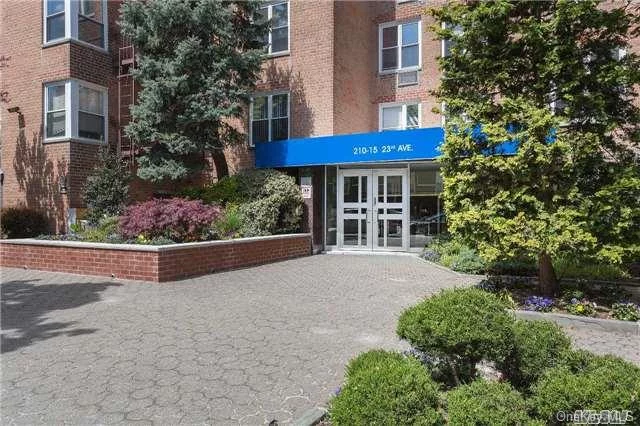 Huge 2Br Convertible To 3 + Dining Room. Approx 1100Sf. Sunny And Bright Apartment With Eat In Kitchen. Plenty Of Large Closets, Wood Floors Throughout And An Open Floor Plan. Close To Express Buses, Bay Terrace Shopping. Parking Available For Add&rsquo;l Fee. Heat, Gas & Electric Included In Maintenance.