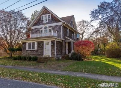 Home Has Extensive Interior Water Damage, And Is Sold In Absolutely As-Is Condition. Close To Main Road, Shopping, Jitney, Etc. Garage/Barn In Rear.