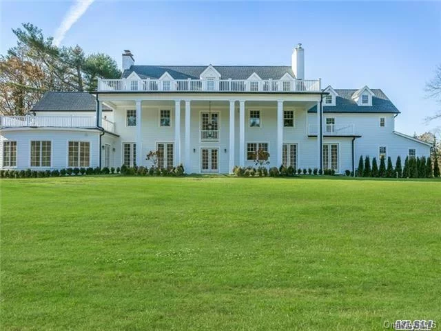 Old Westbury. Enchanting Private Country Estate Completely Redone, Remodeled And Renovated. This Exquisite 10-Bdrm, 6.5 Bath Classic Home With Features From The Original 1930 Estate Is Set On 4.5 Acres Of Land. Featuring All New Top Of The Line Appliances, Stunning Woodwork & Architecture, & Much More. Room For Pool & Tennis Court. A True Delight & Must See!