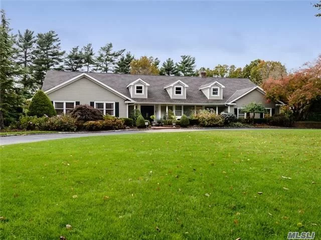 Set On Spectacular, Professionally Landscaped 2Acres In Prestigious Old Westbury, This Gracious Home Offers Luxury & Style Made For Today&rsquo;s Way Of Living. Spacious Formal Rooms With An Open Flow Create The Perfect Setting For Entertaining. Chef&rsquo;s Kitchen & Breakfast Rm, Sumptuous Master Suite/Fpl & Sunrm, Fabulous Den/Fpl & Vaulted Ceiling, Library, Pool, Cabana, Bi Bbq