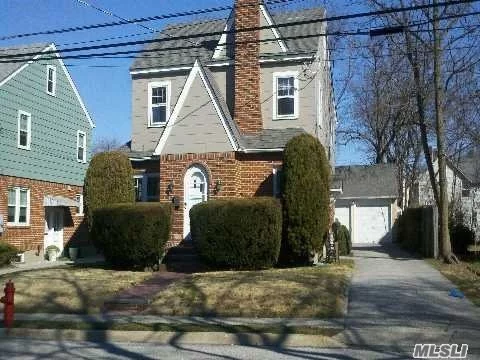 Charming 2 Bedroom, 1 Bath Large Sunroom, Large Storage Attic, Living Room, Garage, One Block To Train, 35 Minute Commute To New York City.