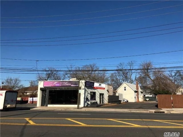 Calling All End-Users & Investors. Excellent Opportunity To Own A 3-Unit Mixed-Use Income Producing Property On Busy Atlantic Avenue That&rsquo;s Comprised Of A 1650 S/F Free-Standing Retail Bldg & A 2-Family House. 2-Family House Has Two 1-Br Apts. The Retail Store Is Set Up As Salon & Is Presently Available. Also For Rent. Owner Financing Available!!!