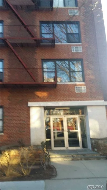 Bright Apartment With Big Windows, Elevator Building, 1 Block Away From Subway E, F,  Parking Available For $125.00. Laundry Room In The Building.