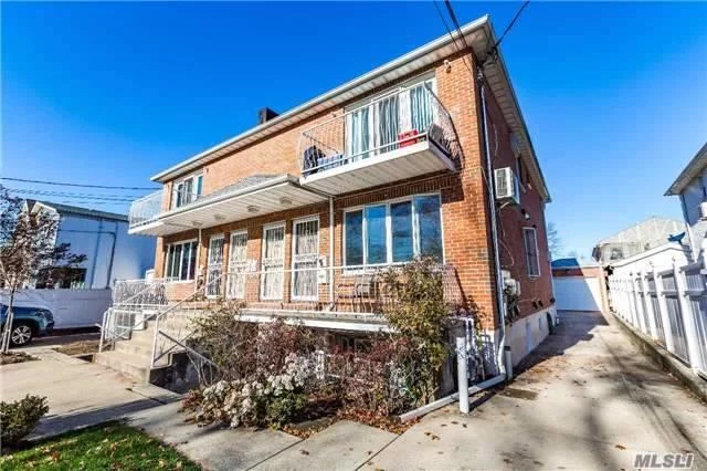 Great Condition And Lovely 2 Family Brick House Facing South Located At Best School District Of Queens With Four Entrances And Detached Garage. Cross Street Is M.S. 158 And Park. 2 Boilers And 2 Heaters. Good For Owner-Occupied Or Investment. Walk Distance To Lirr Bayside Station And Commercial Street Northern Blvd And Bell Blvd. Quiet And Busy And Convenience.