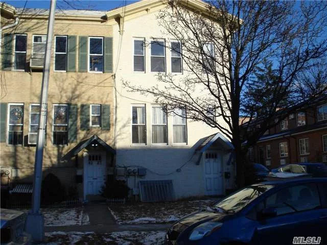 Apt On Ground Level Sub-Floor And First Floor, Tile Floors On Sub-Floor, Hardwood Floors On First Floor, New Painting, High Ceiling, Fireplace, House In The Heart Of Bayside, Convenient To All.