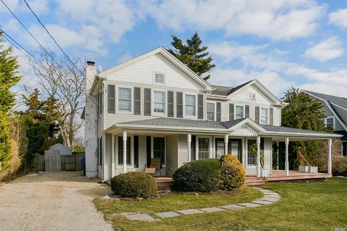 Stunning Old Woodmere Renovated Five Bedroom Three Bath Colonial. Don&rsquo;t Miss This Opportunity In Sd #14 To See This Spacious, Airy Home Offering An Oversized Kitchen With Radiant Heat And Glass Doors Overlooking Park-Like Property And Brick Patio W/ Pergola. The Master Bedroom Has A Private Bath W/Jacuzzi, Radiant Heat, Balcony. Much To Offe Call For Your Private Viewing.