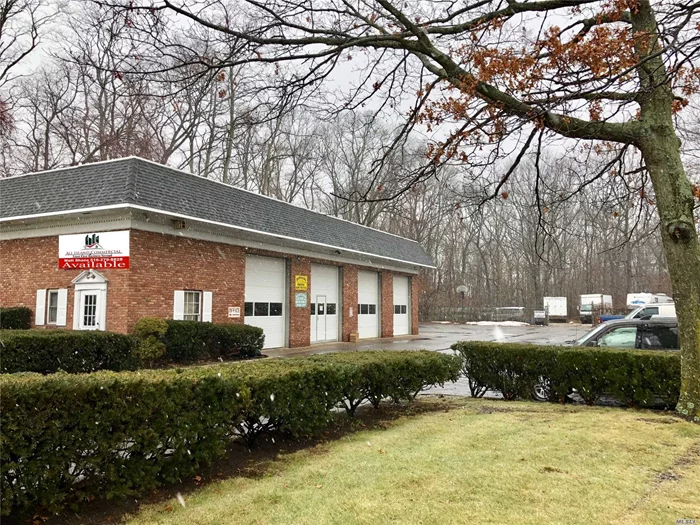 Calling All Mechanics, Auto Repair People & Investors. Beautiful 4-Bay Auto Repair Building With Large Parking Lot For Sale Off Of Busy Route 25A. Property Features 21&rsquo; Ceilings, 3 Phase Electric, 36 Parking Spaces, (4) 12&rsquo;X10&rsquo; Garage Doors, (4) 15&rsquo;X32&rsquo; Bays, Waste Oil Heater +++